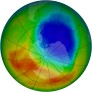 Antarctic Ozone 2012-10-17